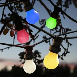 LED-pære E27 for lyslenker, bruddsikker, gul