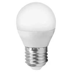 LED-pære E27 G45 5 W MiniGlobe, universalhvit
