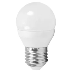LED-pære E27 G45 5 W MiniGlobe, universalhvit