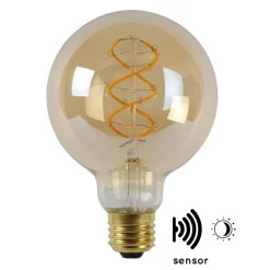 LED-pære E27 globe 4 W 2 200 K rav sensor