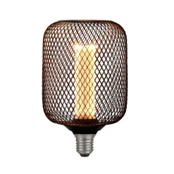 LED-pære E27 Mesh 3,5W 1 800K svart