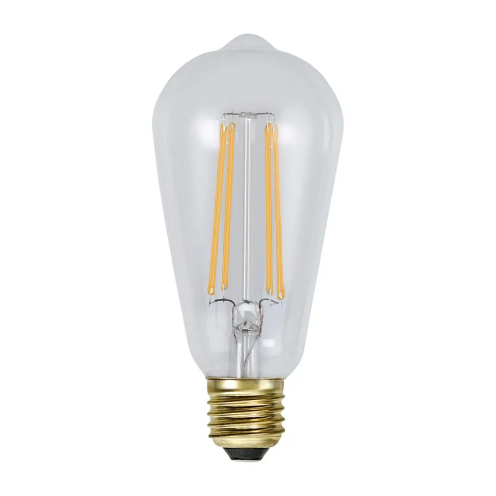 LED-pære E27 ST64 3,6W 2100 K Soft Glow, dimbar