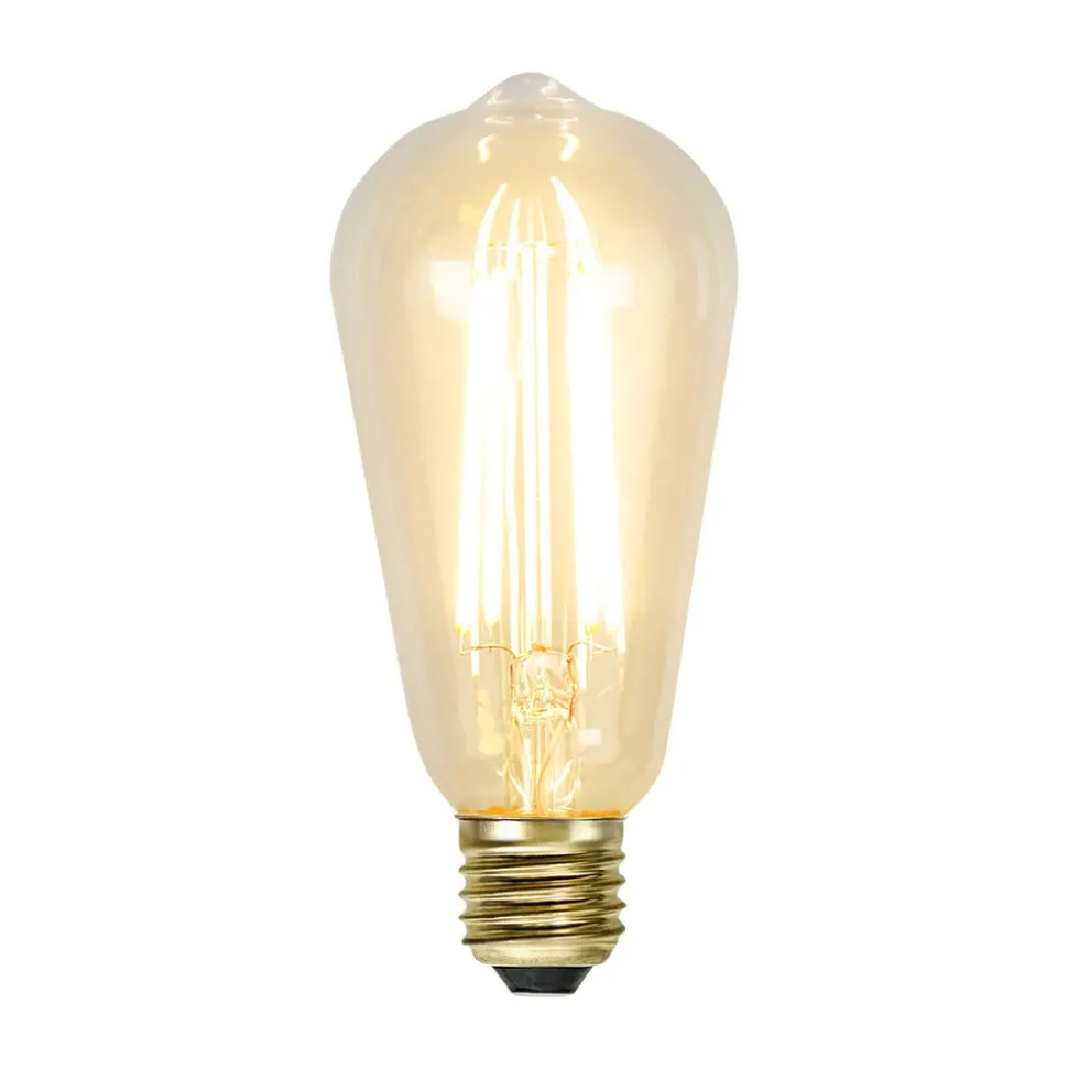 LED-pære E27 ST64 3,6W 2100 K Soft Glow, dimbar