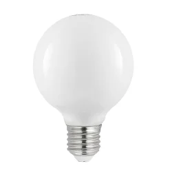 LED-pære E27 8W G80 2 700K dimbar, opal