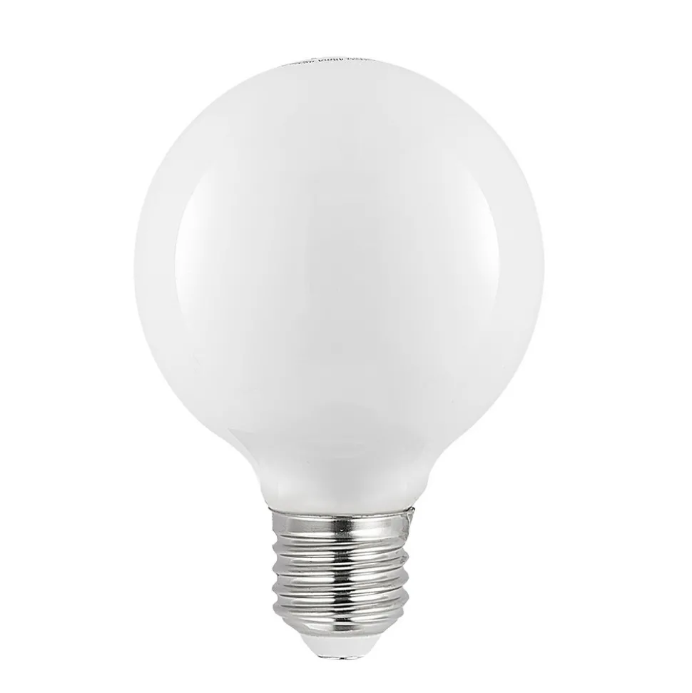 LED-pære E27 8W G80 2 700K dimbar, opal