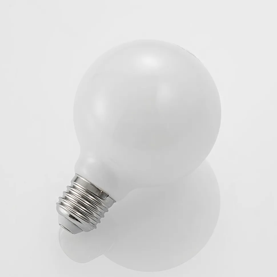 LED-pære E27 8W G80 2 700K dimbar, opal