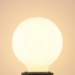 LED-pære E27 8W G80 2 700K dimbar, opal
