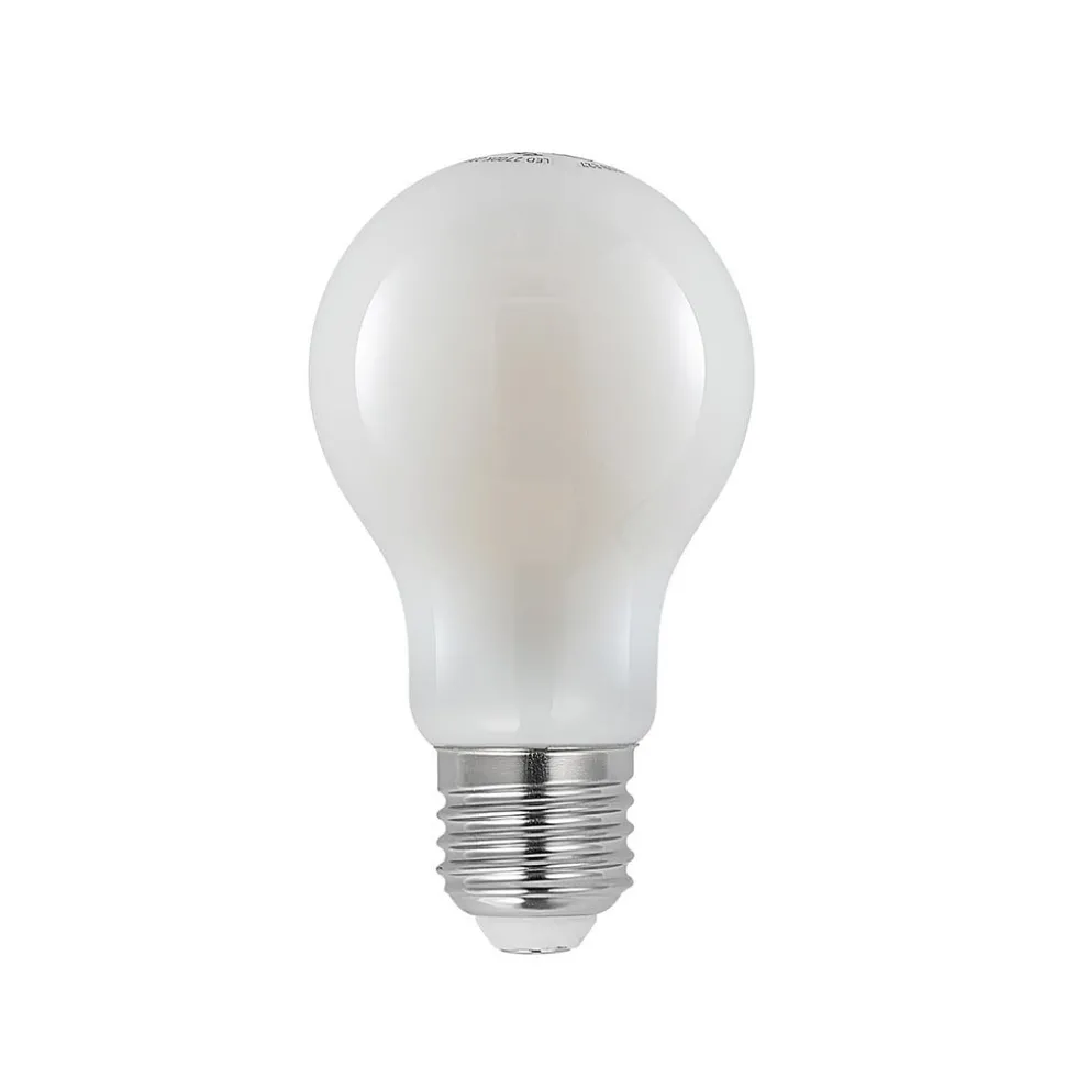 LED-pære E27 6W 2 700 K dimbar opal 3stk