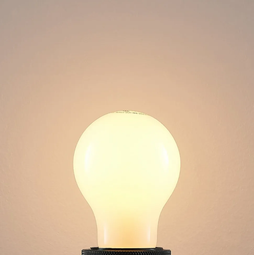 LED-pære E27 4W 2 700 K dimbar, opal 3stk