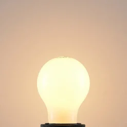 LED-pære E27 6W 2 700 K dimbar opal 2stk