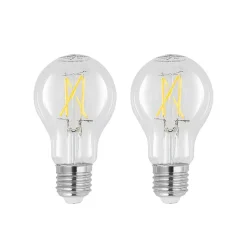 LED-pære E27 4W 2 700 K filament dimbar klar 2stk