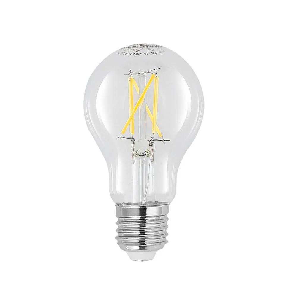 LED-pære E27 4W 2 700 K filament dimbar klar 2stk