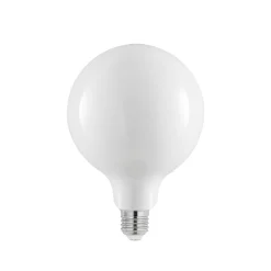 LED-pære E27 6W 2 700 K G125 dimbar opal 3stk
