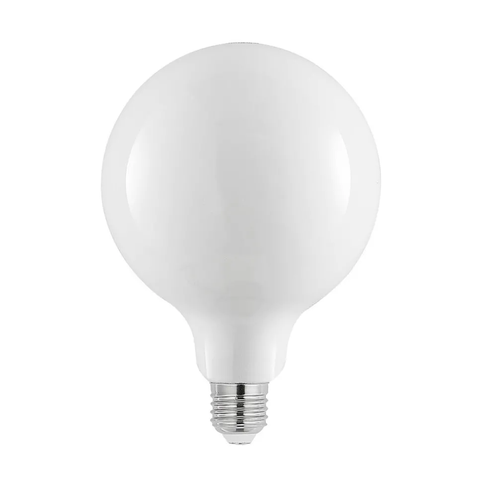 LED-pære E27 8W 2 700 K G125 dimbar opal 3stk