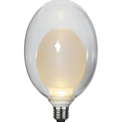 LED-pære Space E27 3,5W D120, opal, 3-trinns dim