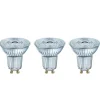 LED-reflektor GU10 4,3 W, universalhvit, 3-pakk
