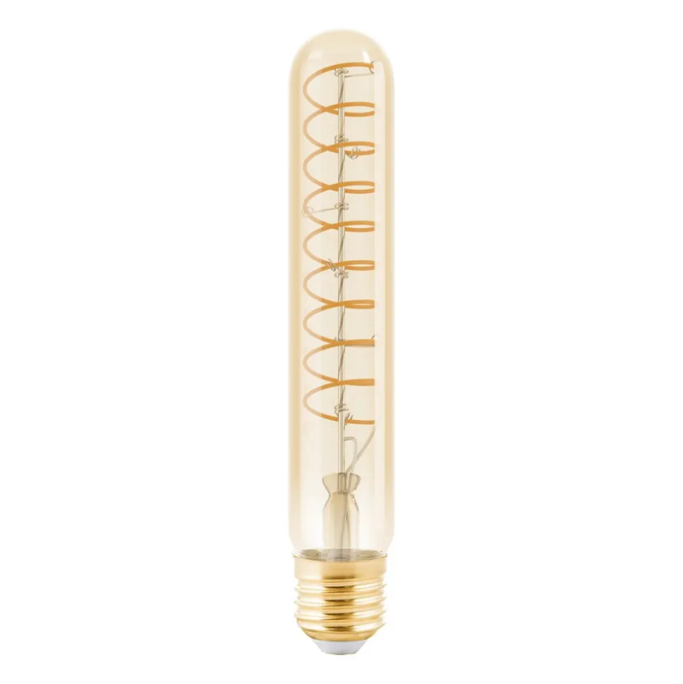 LED-rørpære E27 4W T30 1600K Filament amber