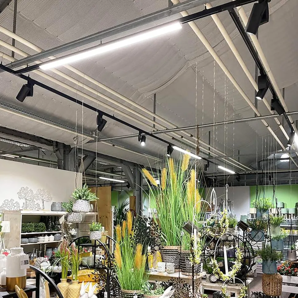 LED-skinnelampe LINEAR PRO svart 930 60 cm 3-krets DALI