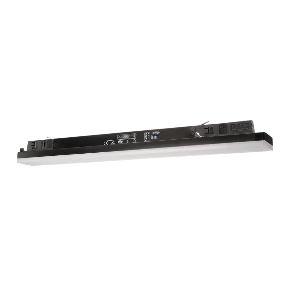 LED-skinnelampe LINEAR PRO svart 940 60 cm 3-krets DALI