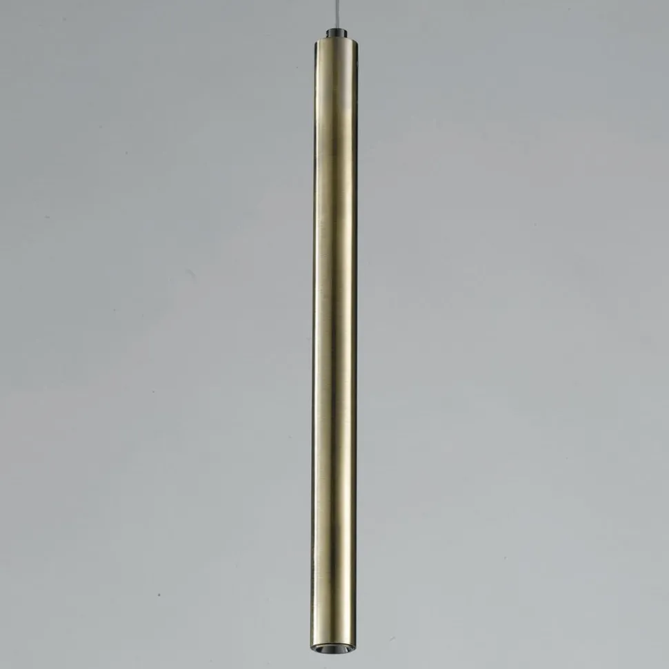 LED-skinne-pendellampe Oboe 3,5W 3 000 K, bronse