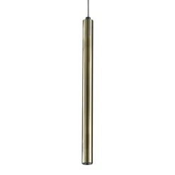 LED-skinne-pendellampe Oboe 3,5W 3 000 K, bronse