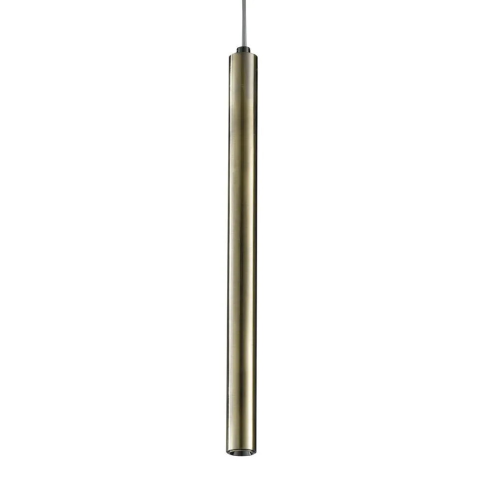 LED-skinne-pendellampe Oboe 3,5W 3 000 K, bronse