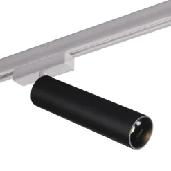 LED-skinnespotter Trigga Volare 930 55° svart/krom