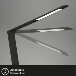 LED-skrivebordslampe Haiti touchdim CCT svart