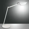 LED-skrivebordslampe Regina med dimmer, hvit