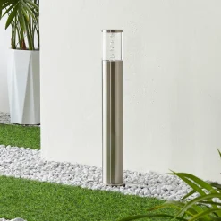 LED-sokkellampe Belen, stål