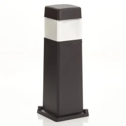 LED-sokkellampe Elisa 500 svart, klar, 10W CCT