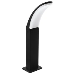 LED-sokkellampe Fiumicino i buet form