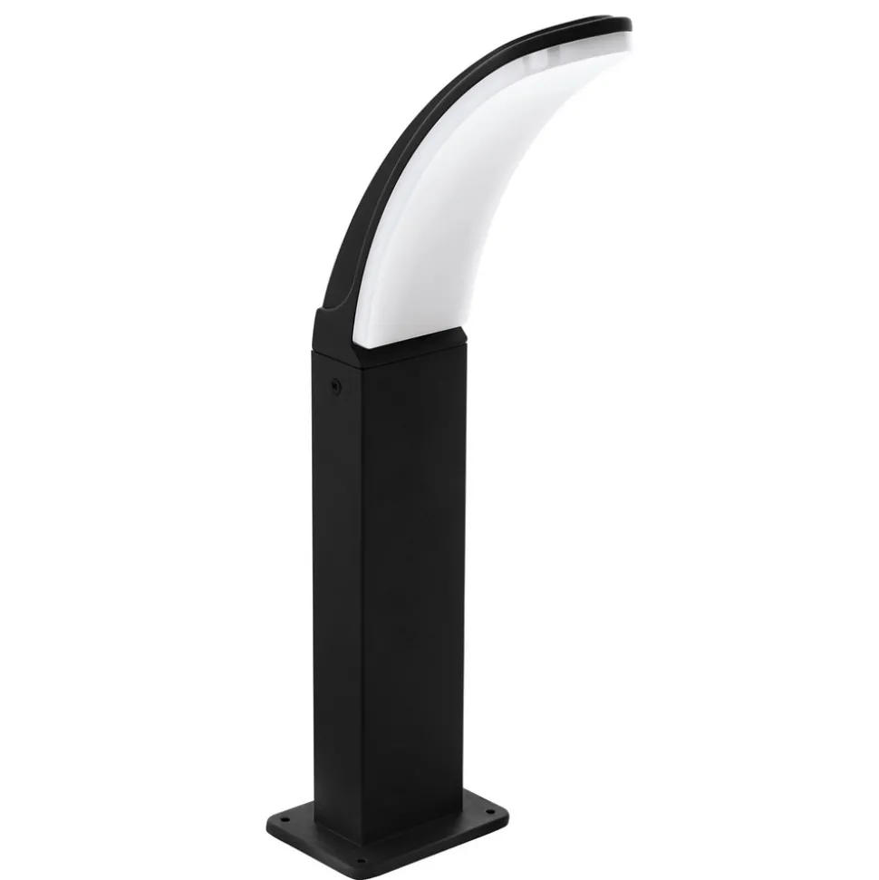 LED-sokkellampe Fiumicino i buet form