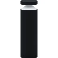 LED-sokkellampe Melzo, svart