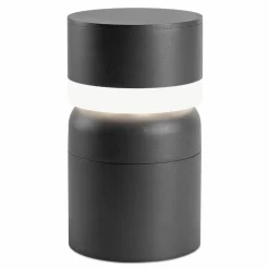 LED-sokkellampe Sete, mørkegrå