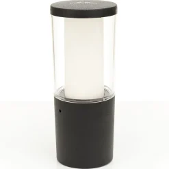 LED-sokkellampen Carlo svart 3,5 W CCT høyde 25 cm