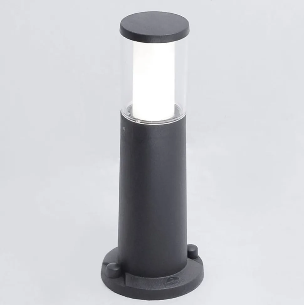 LED-sokkellampen Carlo svart 3,5 W CCT høyde 40 cm