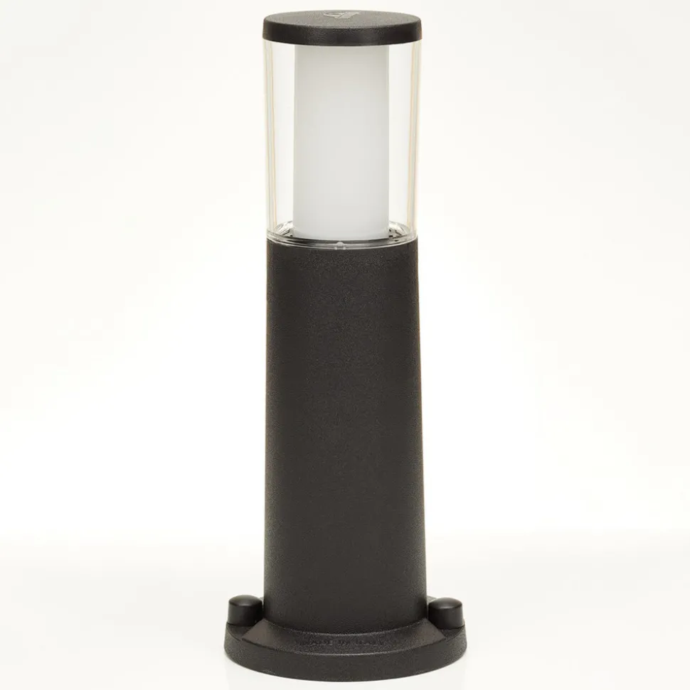 LED-sokkellampen Carlo svart 3,5 W CCT høyde 40 cm