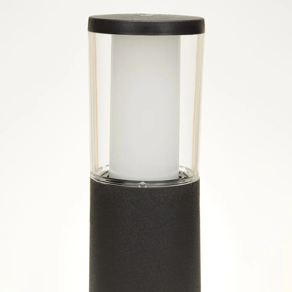 LED-sokkellampen Carlo svart 3,5 W CCT høyde 40 cm