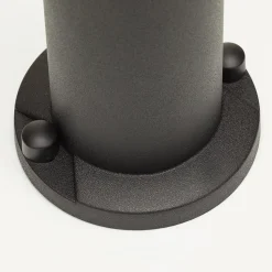 LED-sokkellampen Carlo svart 3,5 W CCT høyde 40 cm