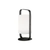 LED-solcellebordlampe Casoli batteri, høyde 25 cm
