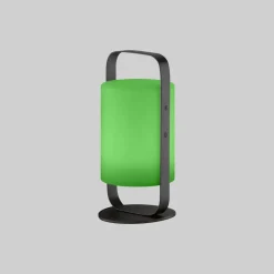 LED-solcellebordlampe Casoli batteri, høyde 25 cm