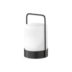 LED-solcellebordlampe Casoli batteri høyde 20cm