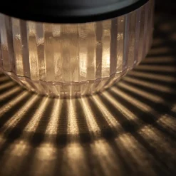 LED-solcellebordlampe Diva, IP44, 2 stk