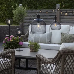 LED-solcelle-gatelys Sunlight med jordspyd