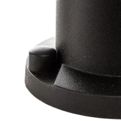 LED-solcellelampe Felice svart CCT høyde 33 cm