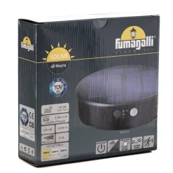 LED-solcellelampe Felice svart CCT høyde 33 cm