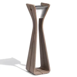 LED-solcellelampe Osmoz av Duratek, grå