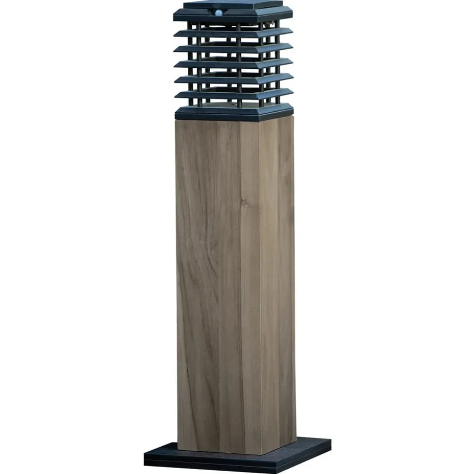 LED-solcellelampe Tekura, Duratek grå/grå