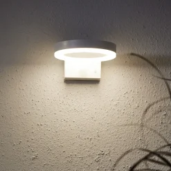 LED-solcelle-vegglampe Vidi med bevegelsessensor